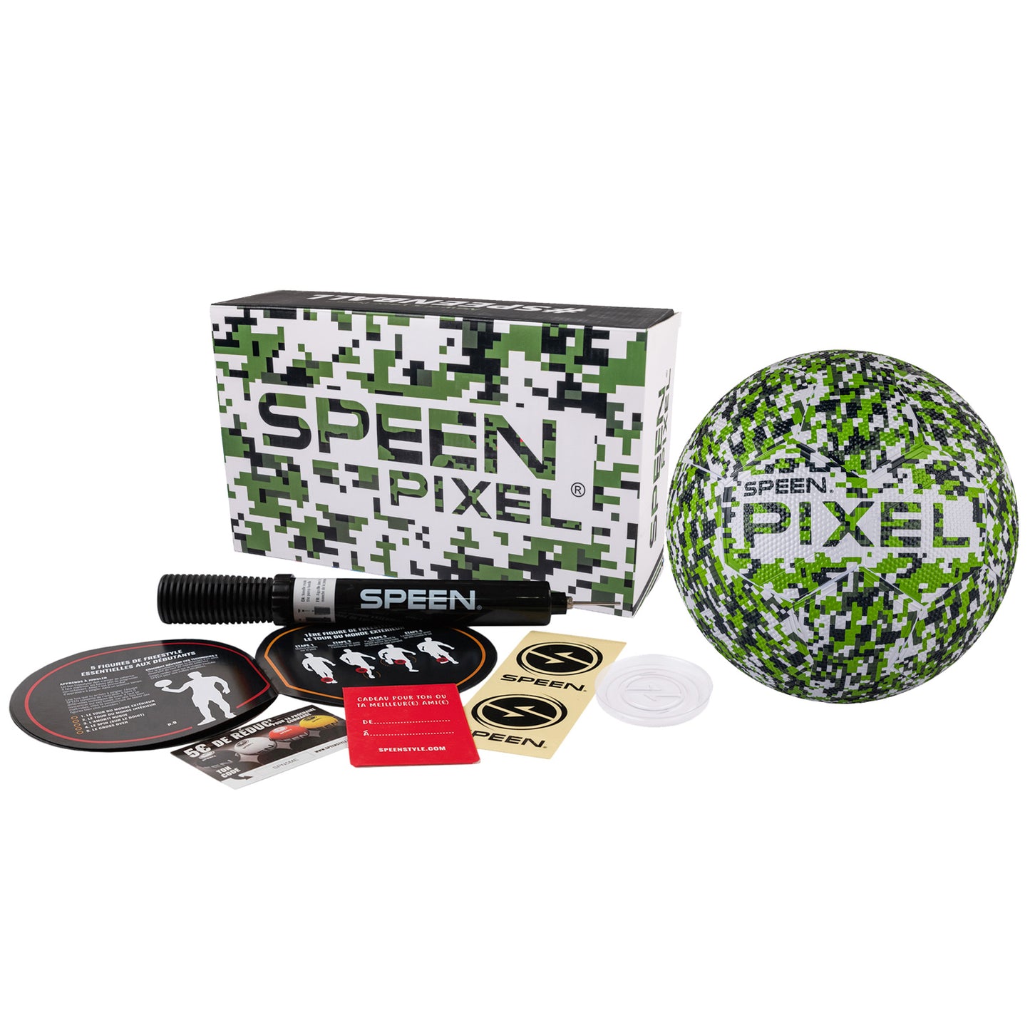 PIXELボール グリーン 5号